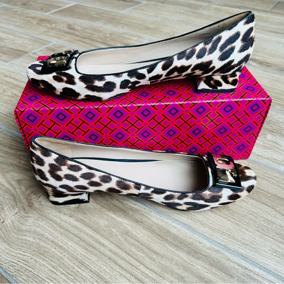 Tory Burch Shoes - Tory Burch Gigi Pump Calf Hair Leopard Print (7)